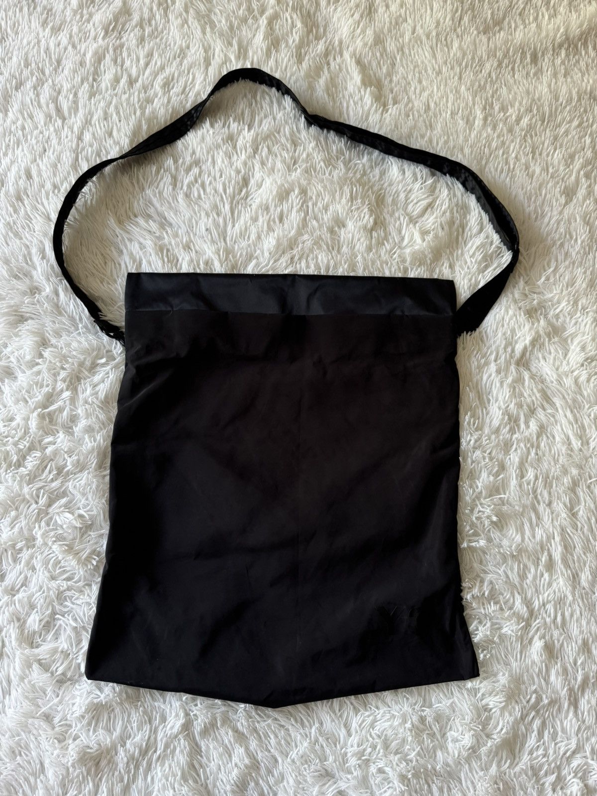 Y-3 × Yohji Yamamoto Y-3 OVERSIZED CRAZY BLACK NYLON TOTE BAG Size ONE SIZE - 5 Thumbnail