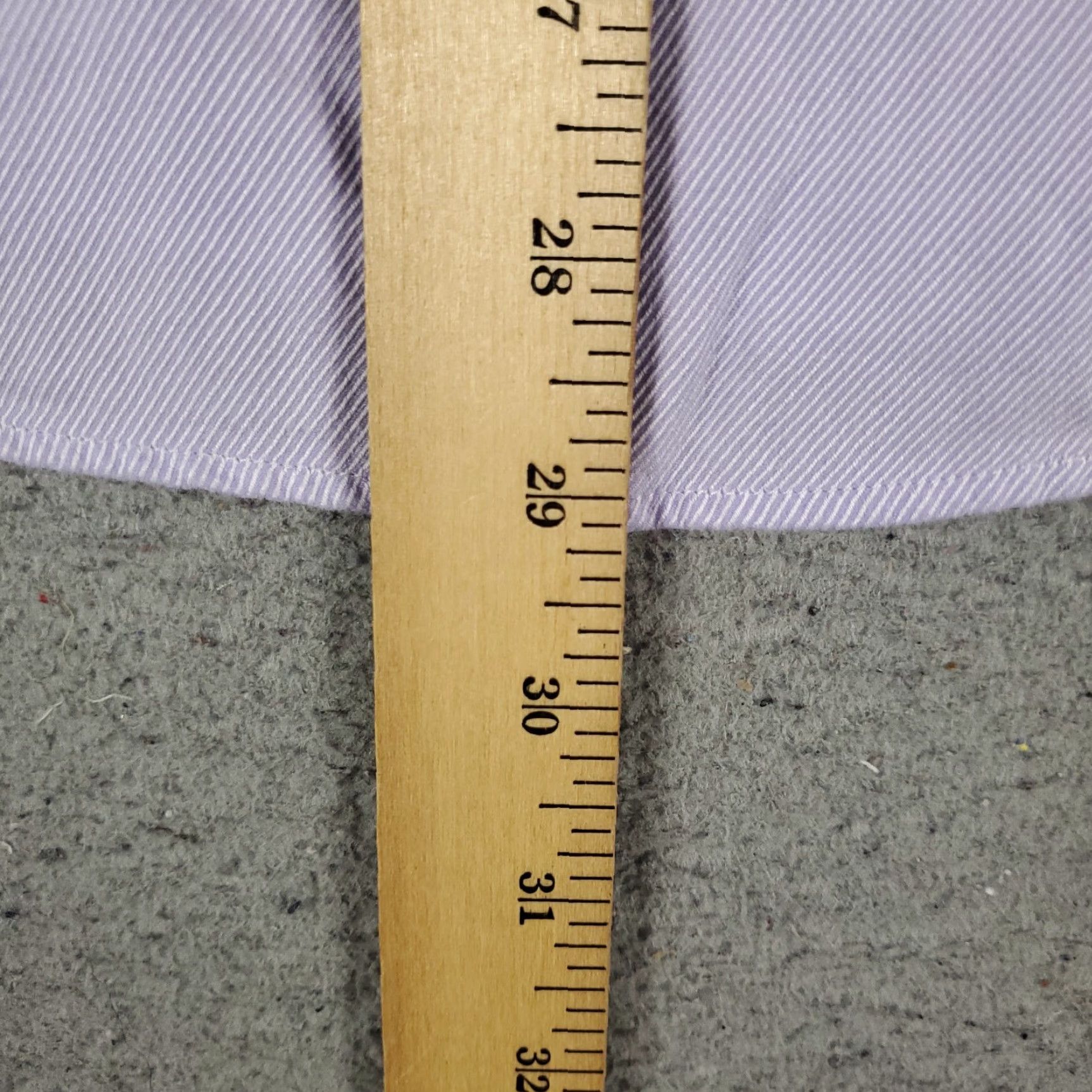 Pinko Thomas Pink Dress Shirt Mens Size 16 Purple French Cuff Long Sleeve Button Up Size 42R - 7 Thumbnail