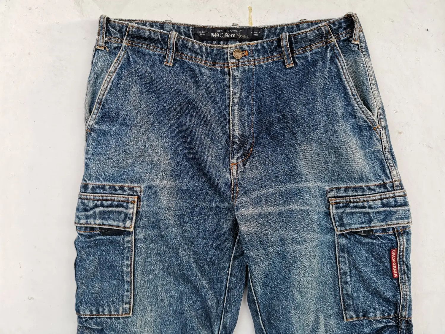 Other Rare!!! 1849 California Jeans Tactical Cargo Pants Size US 34 / EU 50 - 10 Thumbnail