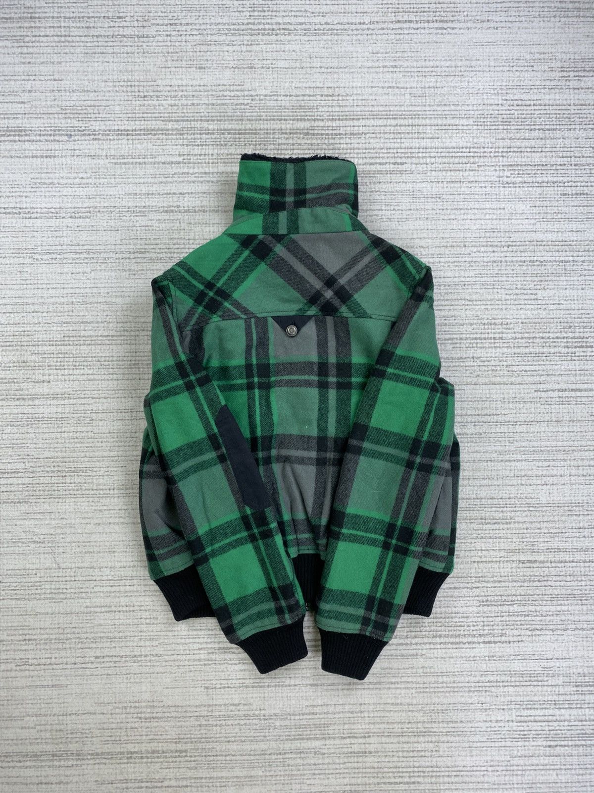 Diesel 🔥Diesel Green Checked Multipocket Lined Sherpa Jacket Size US M / EU 48-50 / 2 - 7 Thumbnail