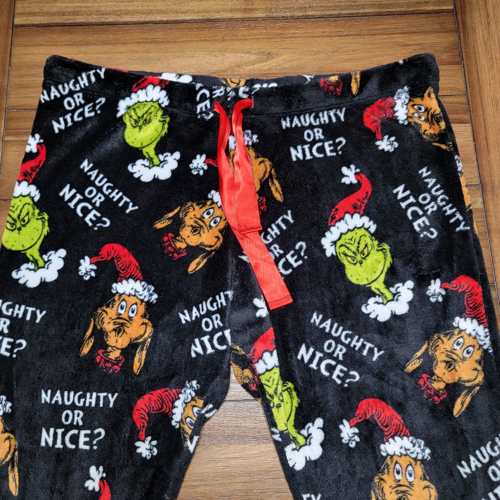 Other Dr. Seuss Soft Fleece Grinch Lounge Pants- Size 3X (22W/24W) Size 42" / US 20 - 2 Thumbnail