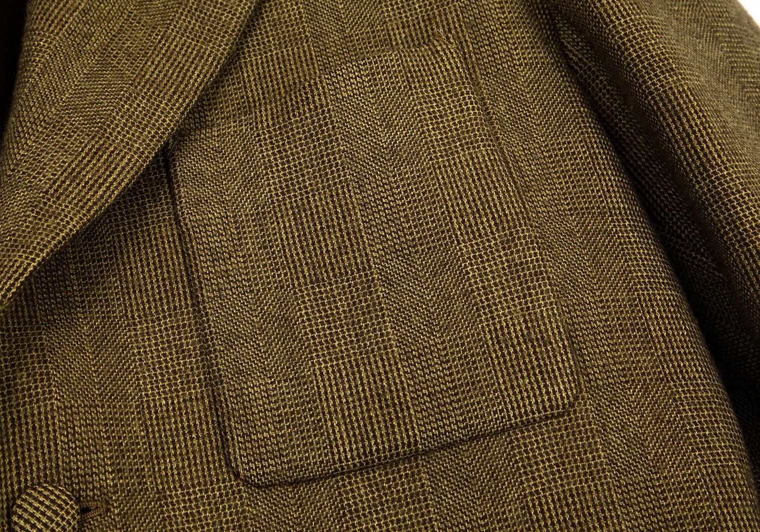 Jean Paul Gaultier Wool-Poly Check Patch Pocket Jacket in Brown Size 48 Size US M / EU 48-50 / 2 - 4 Thumbnail
