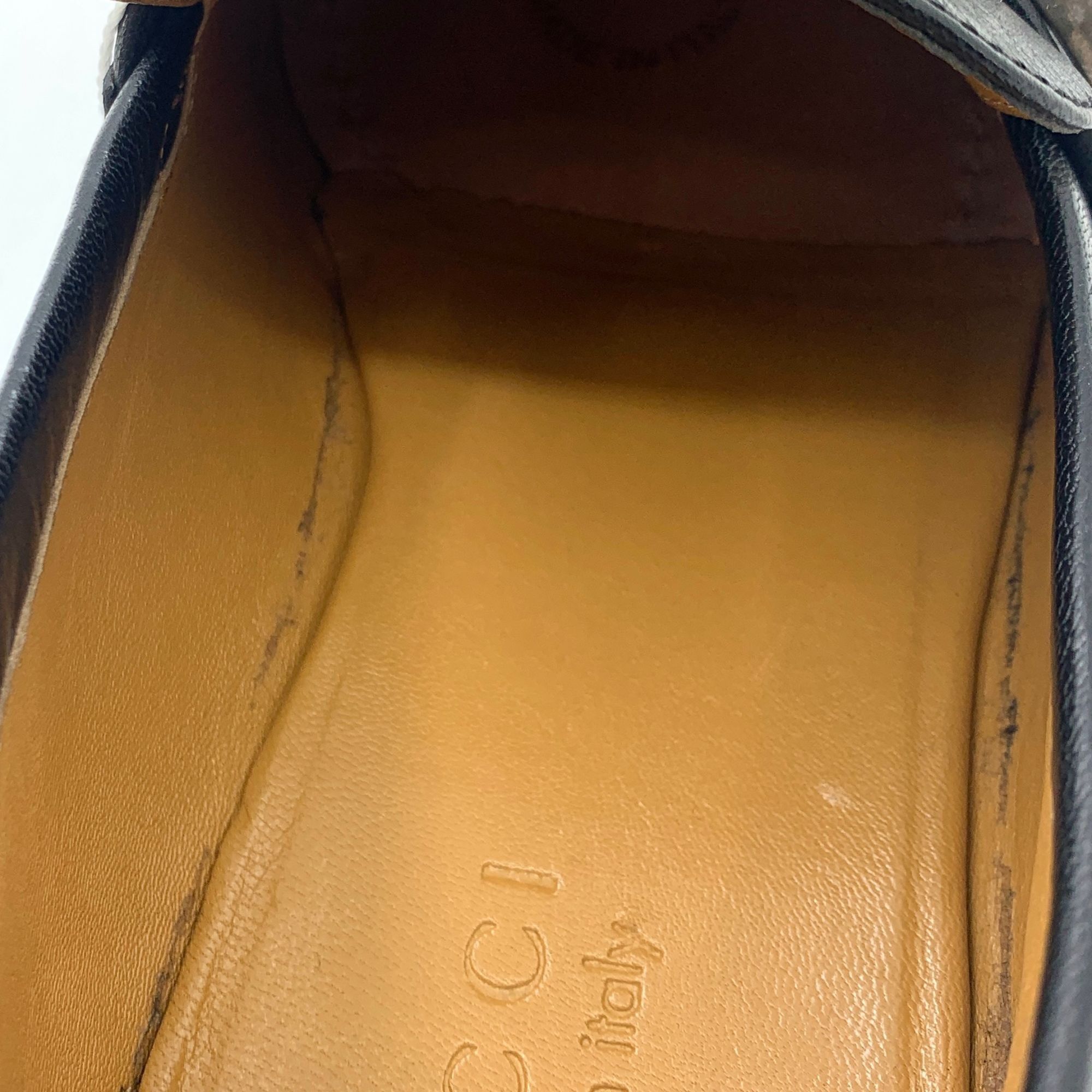 Gucci Gucci Rhyton Black Double-G Buckle Slip-On Loafers (Size 41) Size US 8 / EU 41 - 3 Thumbnail