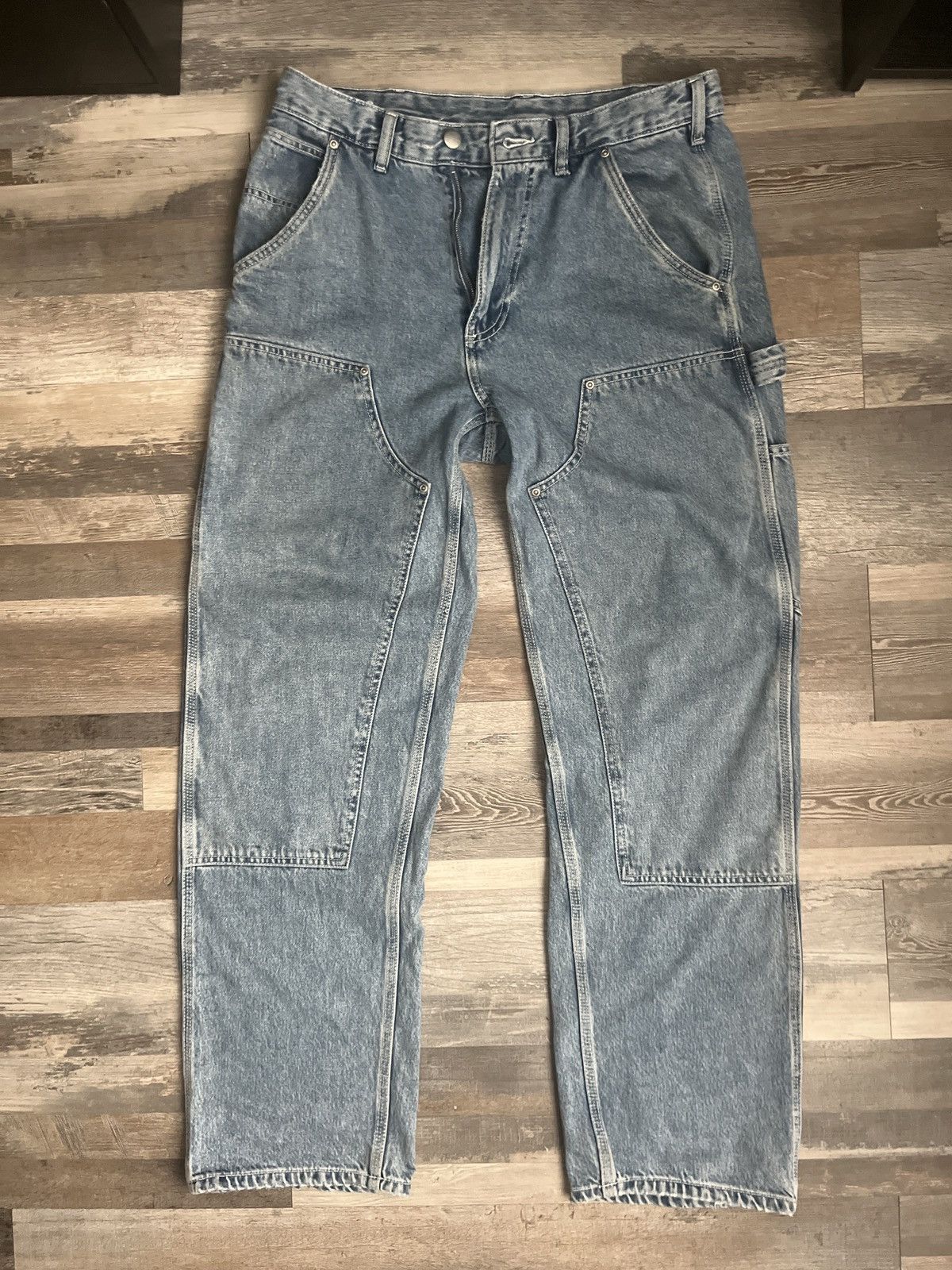 Zara VINTAGE BAGGY ZARA CARPENTER JEANS | Grailed