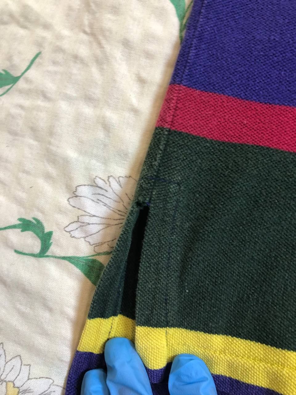 Polo Ralph Lauren Vintage Y2K Polo Ralph Lauren Stripped Polo Tee Size US XXL / EU 58 / 5 - 8 Thumbnail