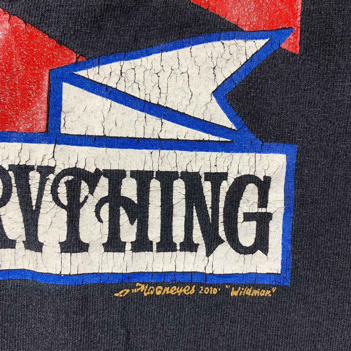Anvil Vintage MOONEYES Custom cycle shop big printed back hit tee Size US L / EU 52-54 / 3 - 9 Thumbnail