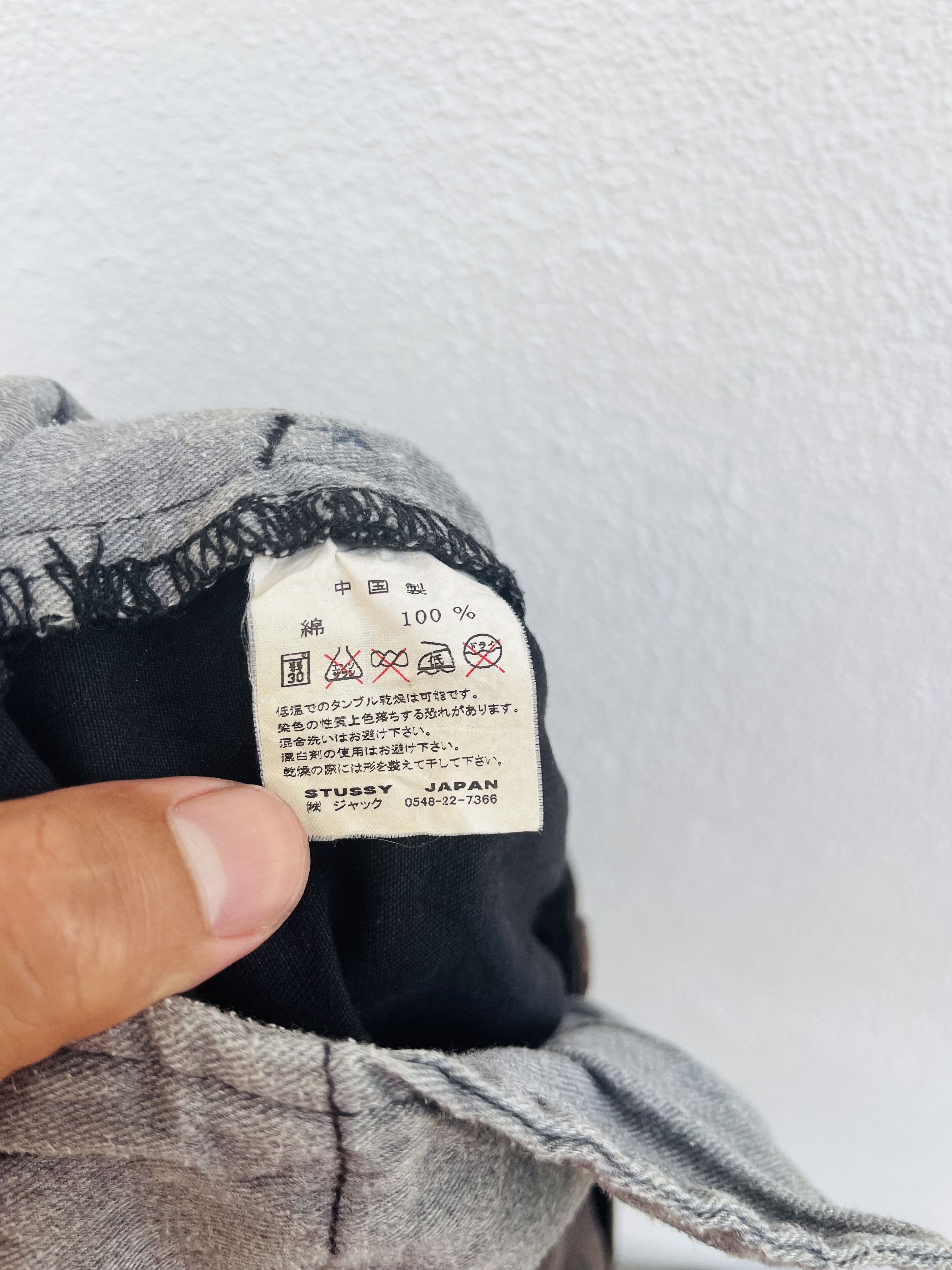 Stussy Vintage Stussy Faded Colour Japanese Designer Style Size US 32 / EU 48 - 13 Thumbnail