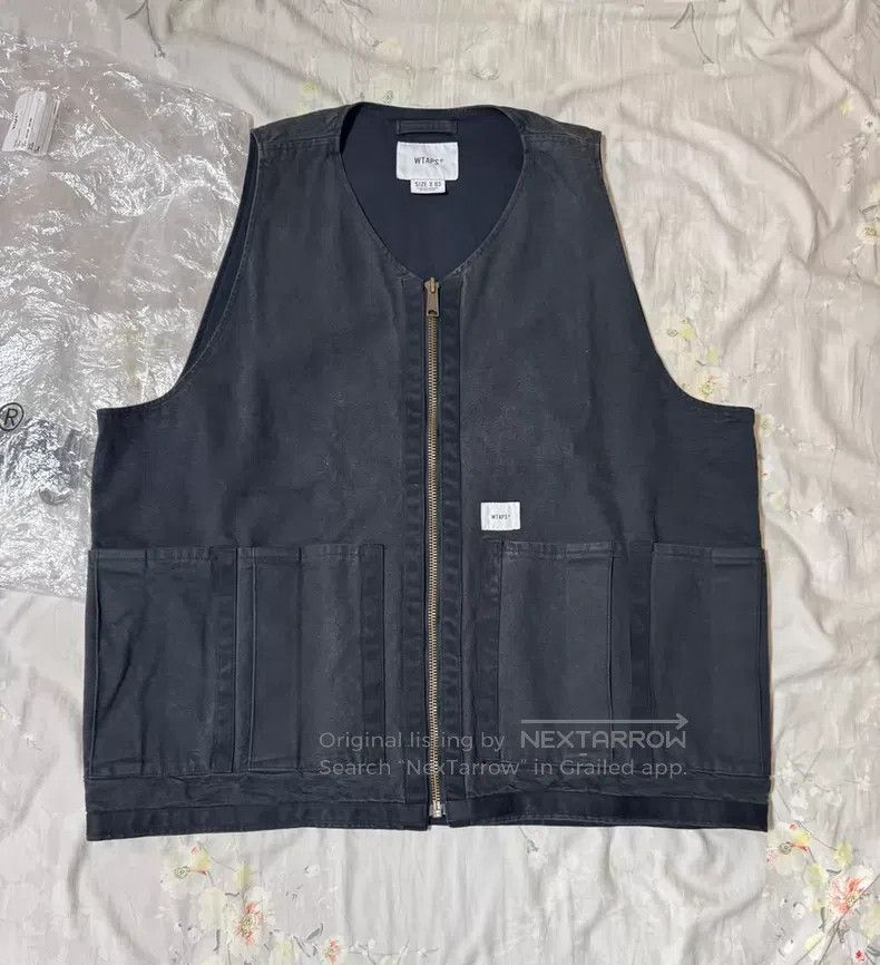 Wtaps Wtaps Heavy washed military vest Size US L / EU 52-54 / 3 - 1 Thumbnail