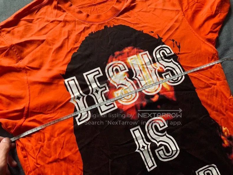 Givenchy Givenchy Runway Orange Print Short-sleeved Shirt. Size US S / EU 44-46 / 1 - 6 Thumbnail