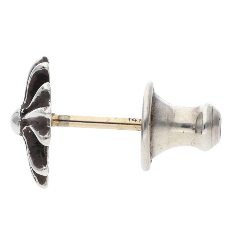 Chrome Hearts Chrome Hearts Plus Stud Silver Earring No2 Size ONE SIZE - 3 Thumbnail