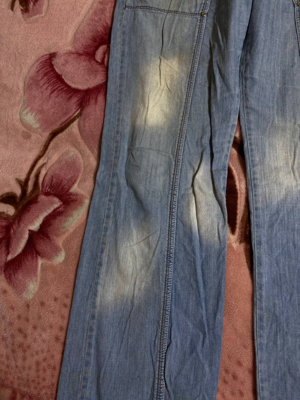 Japanese Brand × Vintage Vintage pants Denim y2k distressed punk Japan style Size US 34 / EU 50 - 12 Thumbnail