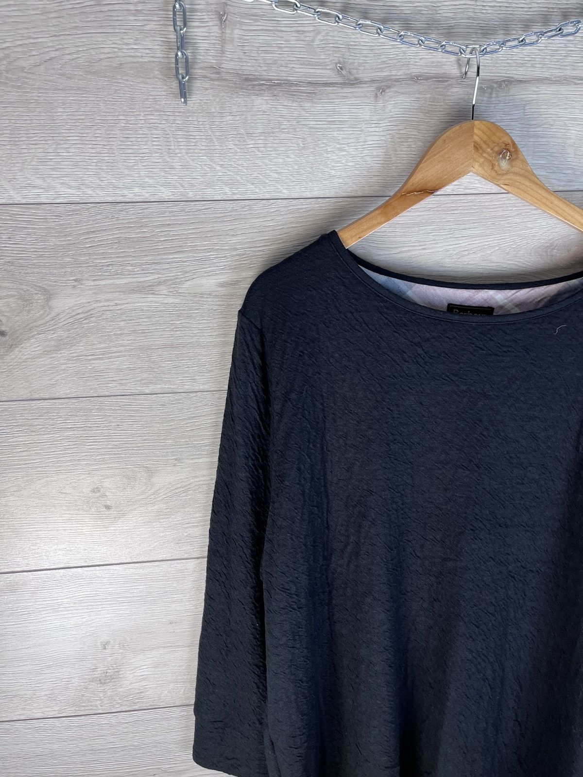 Barbour Women vintage sweater Barbour Winter Tartan size 18 Size XXL / US 16-18 / IT 52-54 - 5 Thumbnail
