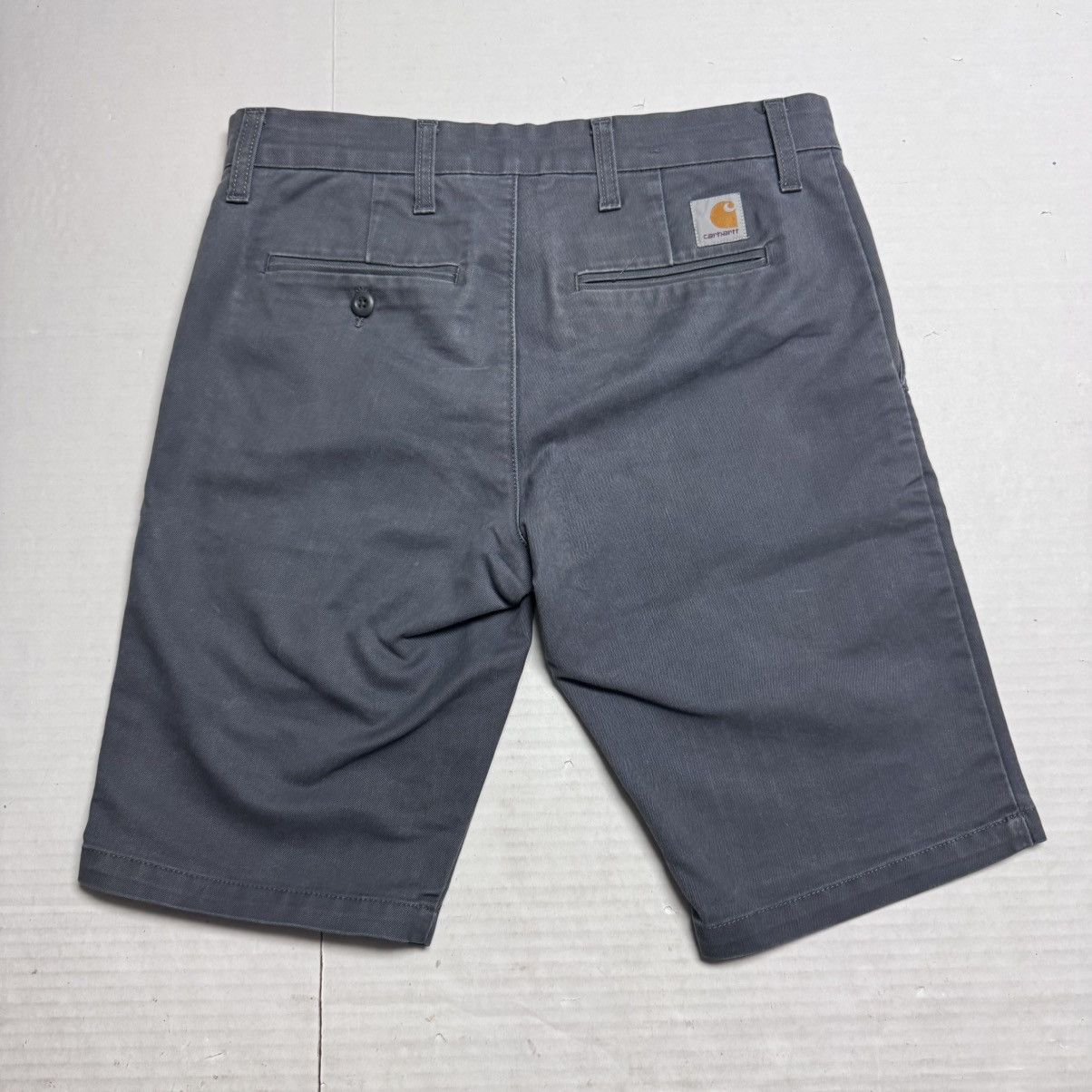 Carhartt Wip Carhartt WIP Sid Short In Gray Deltona Stretch Twill Slim Size US 30 / EU 46 - 2 Thumbnail