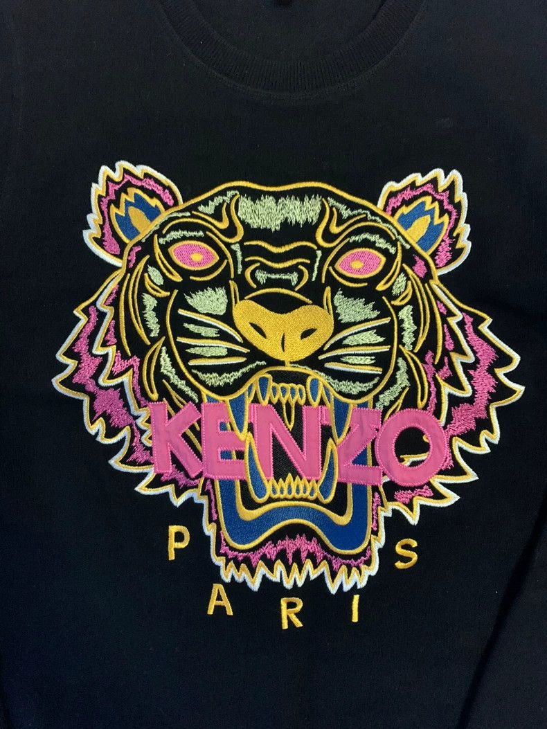 Kenzo KENZO Lady Tiger hoodie Size M / US 6-8 / IT 42-44 - 2 Thumbnail