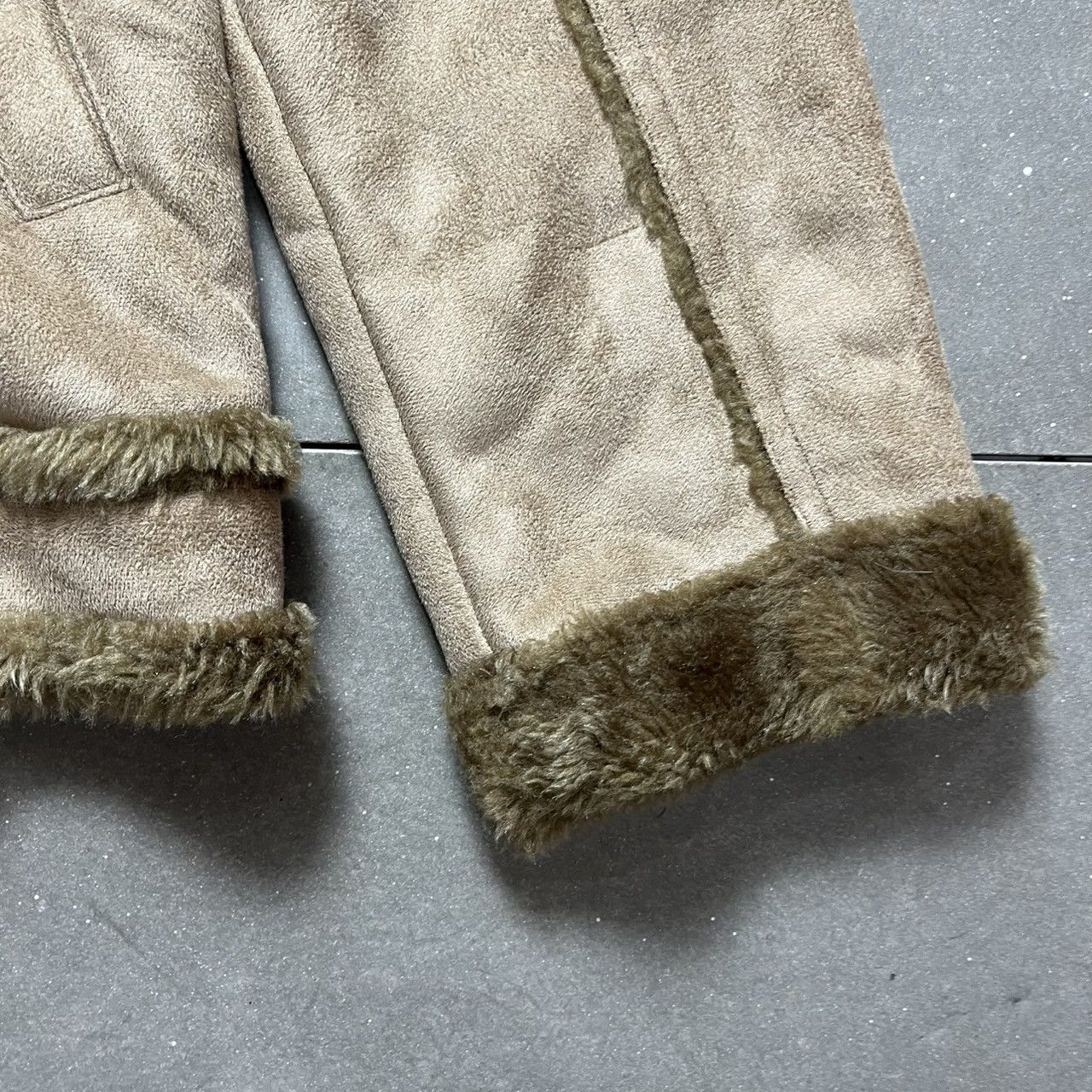 If Six Was Nine × Japanese Brand × Le Grande Bleu (L.G.B.) Romantic Mocha Faux Fur Hooded Jacket Size L / US 10 / IT 46 - 7 Thumbnail