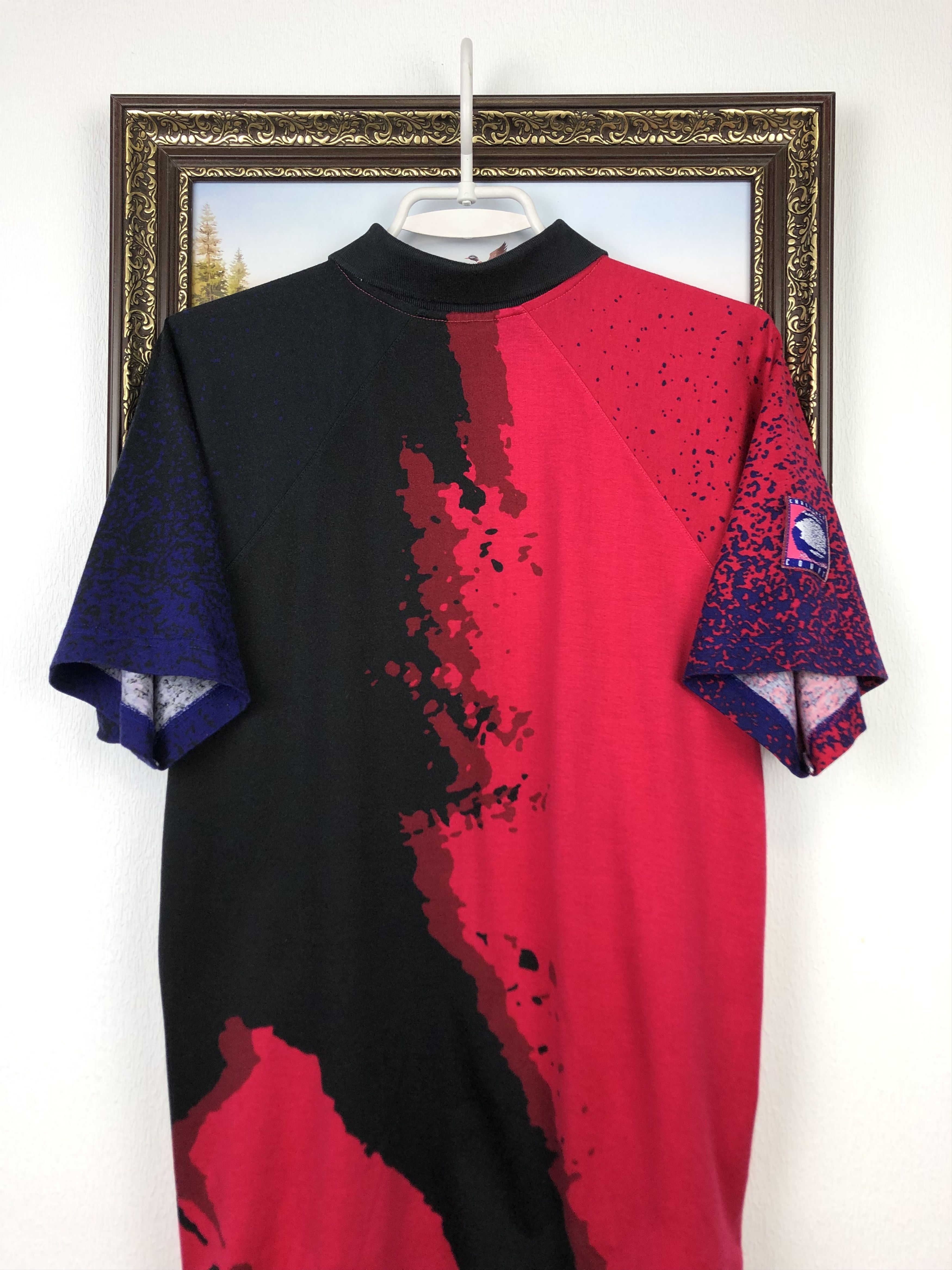 Vintage 90's Nike Challenge Court Agassi Tennis Polo Shirt