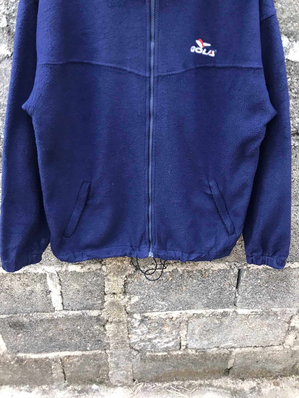 Gola ⚡️Vintage Gola Fleece Zipper Sweater Jacket Size US L / EU 52-54 / 3 - 4 Thumbnail