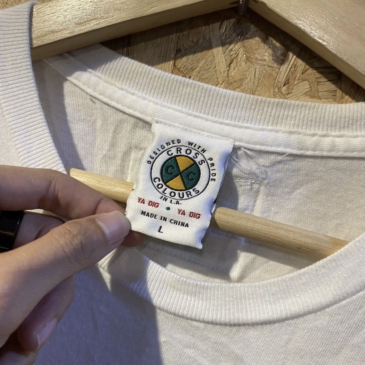Band Tees × Cross Colours × Vintage 24K Magic World Tour 2018 By Cross Colours T-Shirt Medium Size US L / EU 52-54 / 3 - 5 Thumbnail