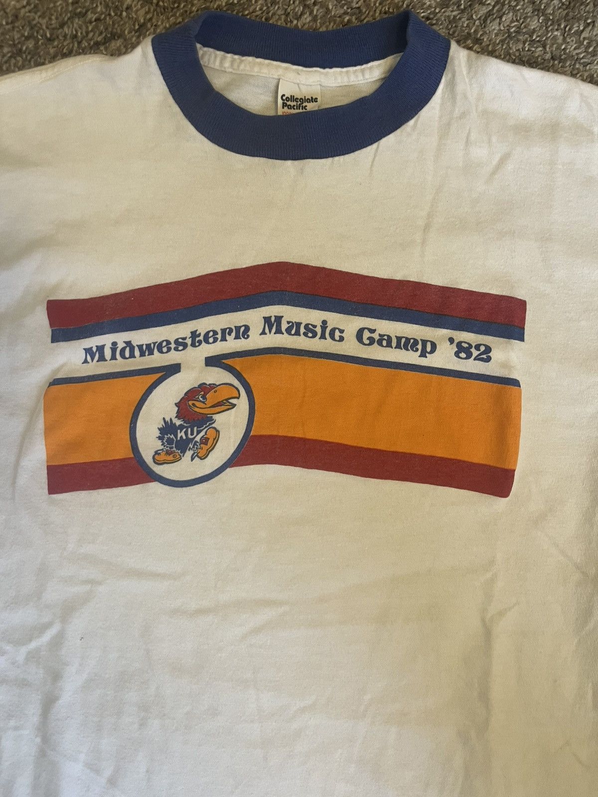 Vintage Vintage Ringer KU tee Size US S / EU 44-46 / 1 - 2 Thumbnail