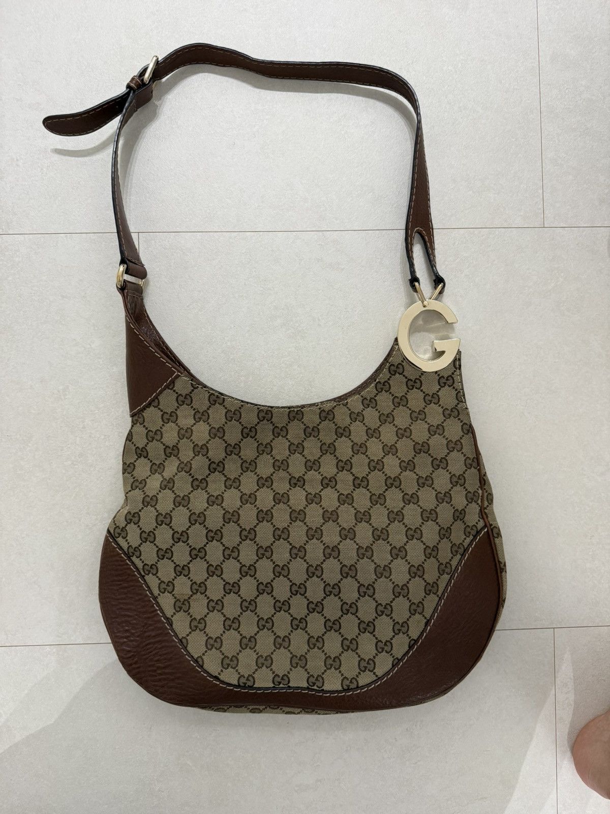 Gucci Gucci GG Canvas Charlotte Medium Shoulder Bags Size ONE SIZE - 6 Thumbnail