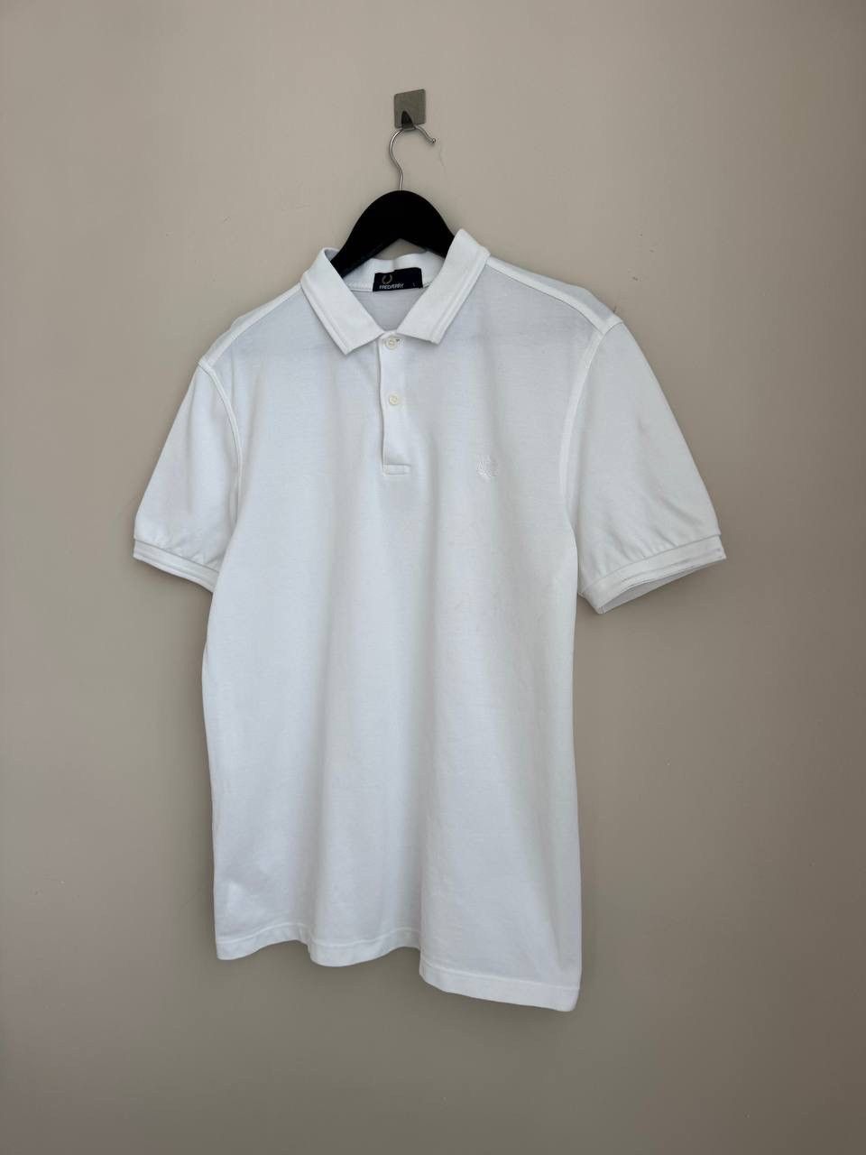 Fred Perry Fred Perry men's polo shirt white size L Size US L / EU 52-54 / 3 - 2 Thumbnail