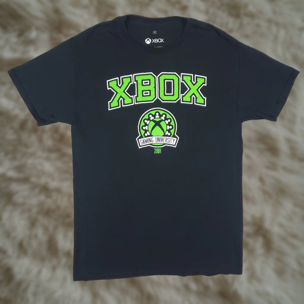 Ripple Junction XBOX Microsoft Gaming Ripple Junction T-Shirt Mens Size M Black Short Sleeve Crew Neck Cotton Logo Graphic Unisex Adults All Seasons - Size US M / EU 48-50 / 2 - 1 Thumbnail