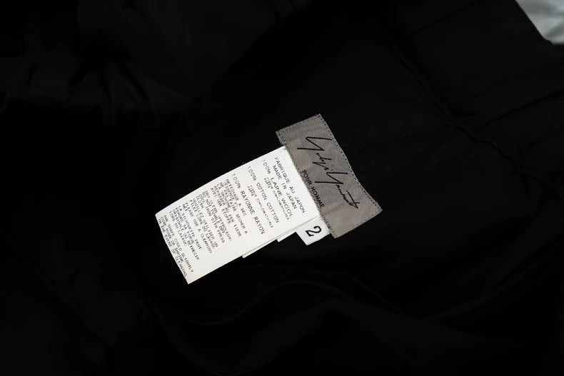 Yohji Yamamoto Yohji Yamamoto Black Wide-Leg Pants by Yohji Yamamoto Size 24" / US 00 / IT 34 - 8 Thumbnail