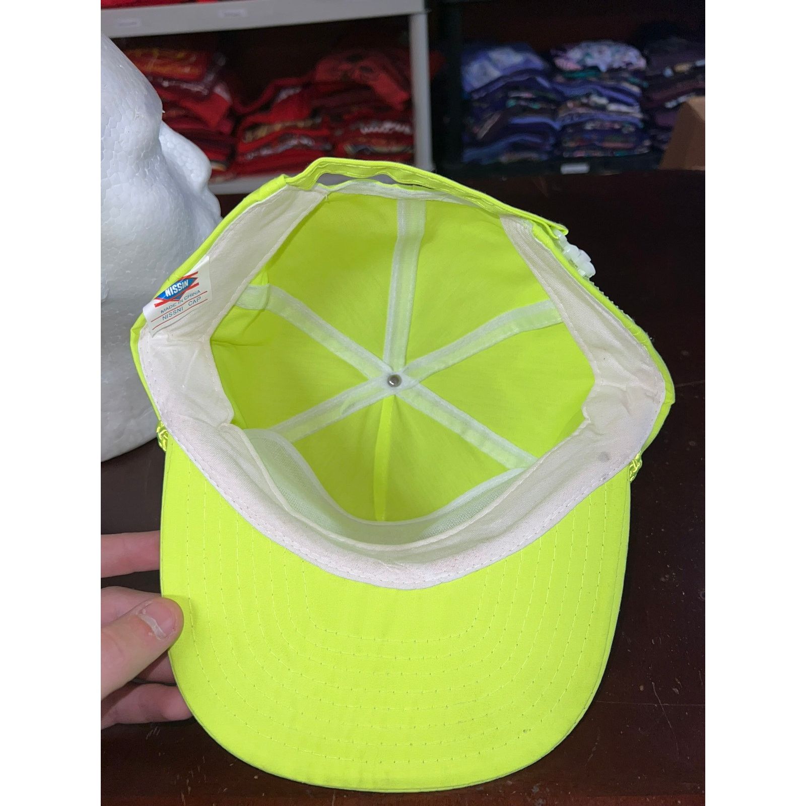Vintage Vintage Mac Tools Racing Hat Roper Yellow Strapback Cap VTG Size ONE SIZE - 6 Thumbnail