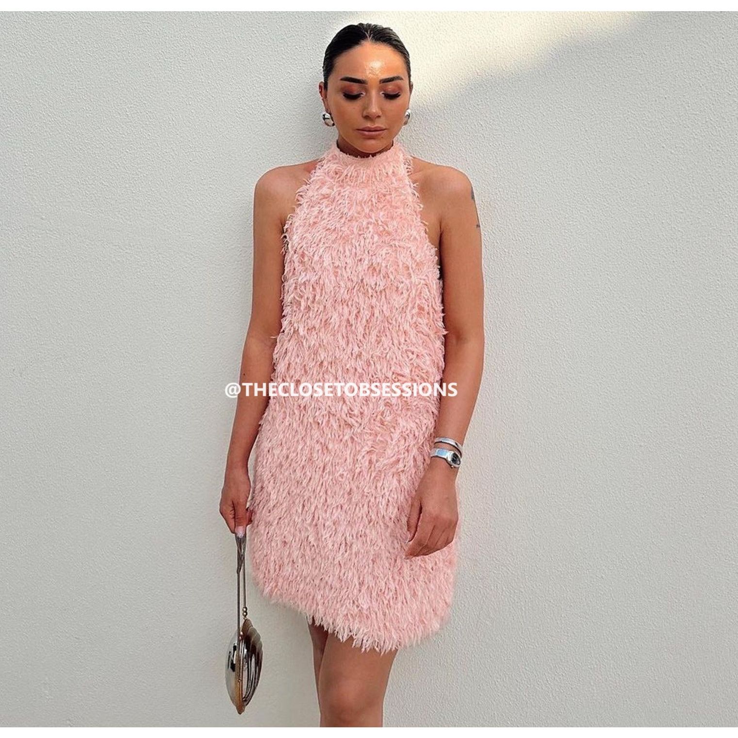 Zara ZARA BLOGGER FAVE! SPECIAL ED! Open Back Short Dress NWT Size L / US 10 / IT 46 - 5 Thumbnail