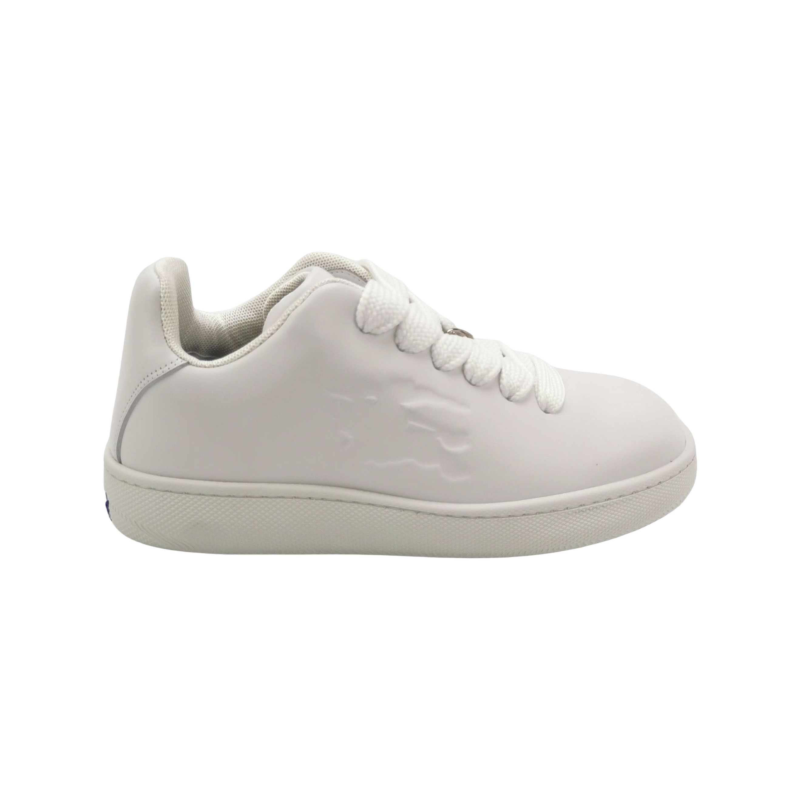 Burberry Burberry Logo Embossed Leather Sneakers EU 43 Size US 10 / EU 43 - 1 Thumbnail