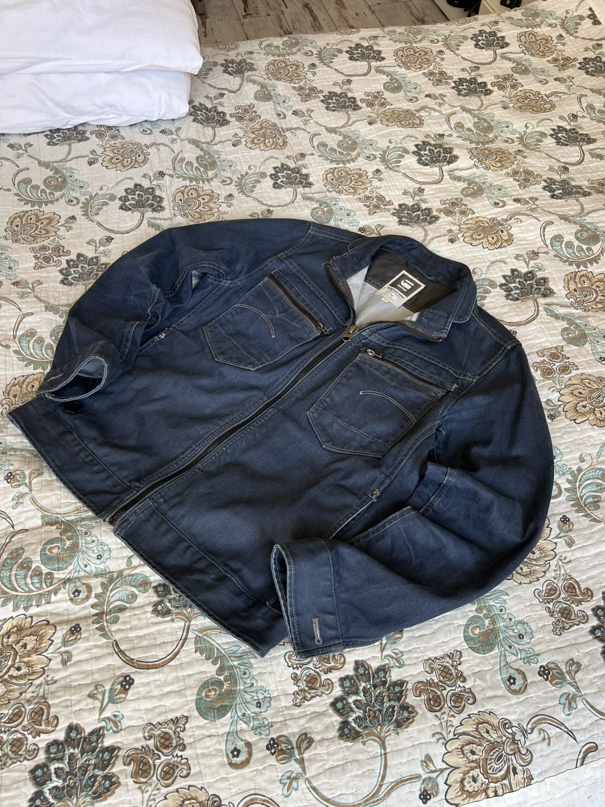 G-Star Crazy Vintage G-Star Raw Jeans Denim Jacket Japanese Style Size US M / EU 48-50 / 2 - 3 Thumbnail