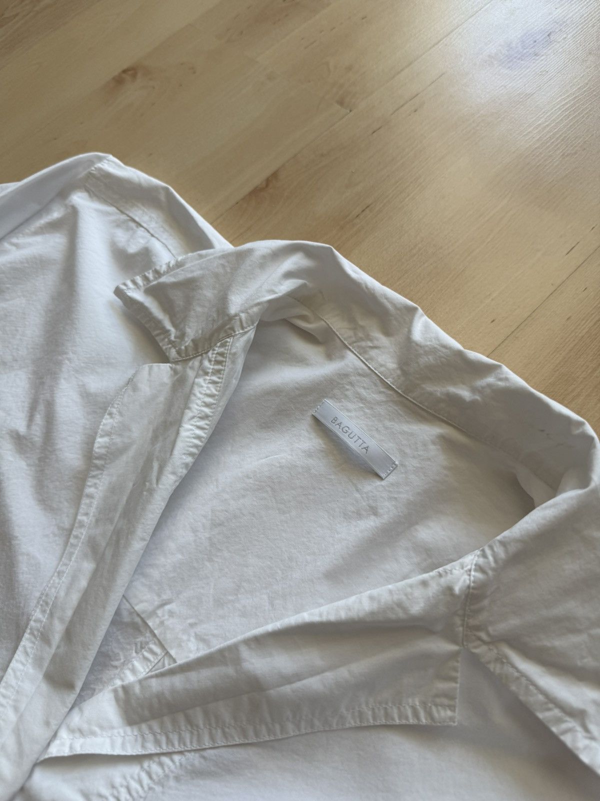 Other Bagutta white long oversized button down dress 3/4 sleeve Size S / US 4 / IT 40 - 6 Thumbnail