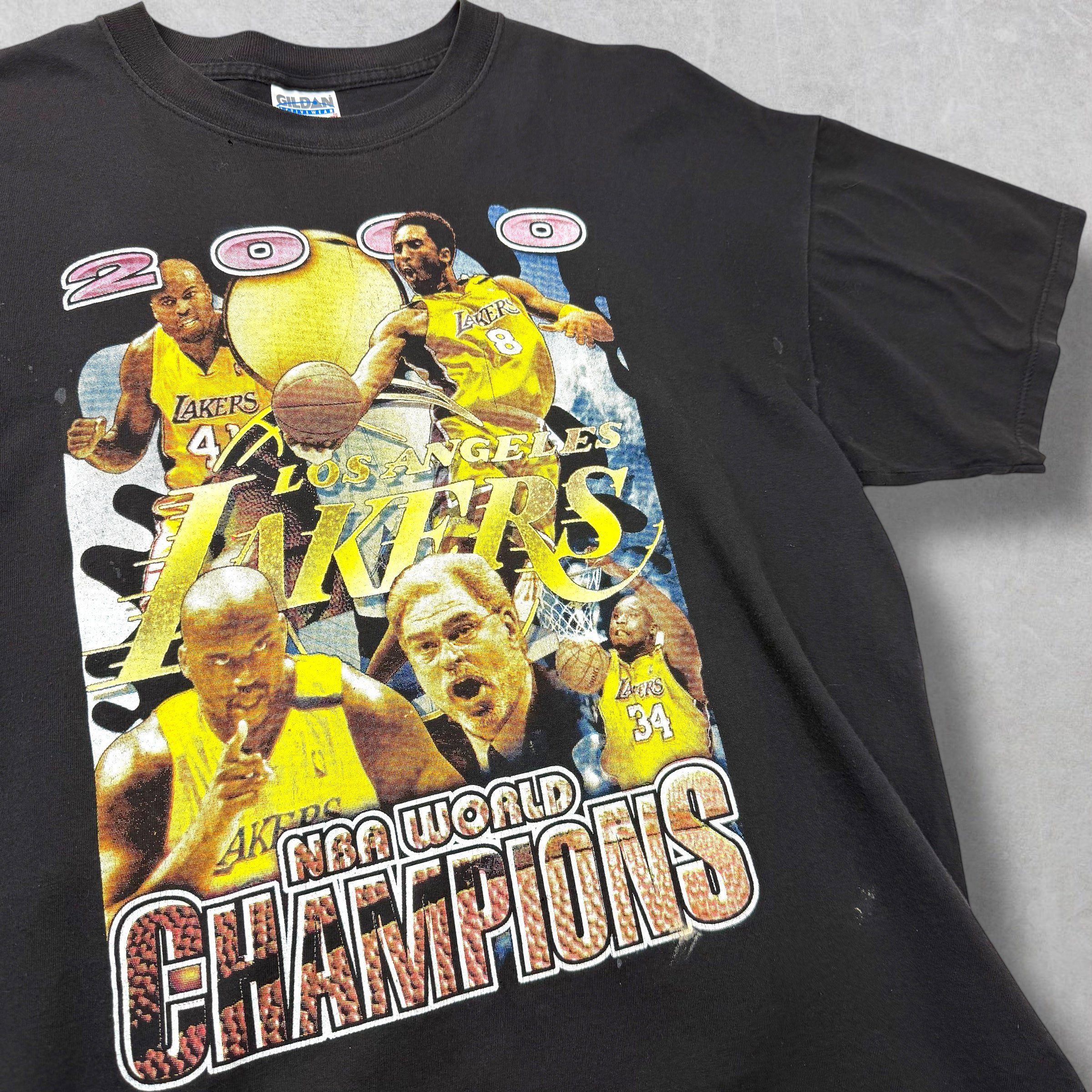 Vintage Vintage 2000's LA Lakers Rap Tee XL Size US XL / EU 56 / 4 - 3 Thumbnail