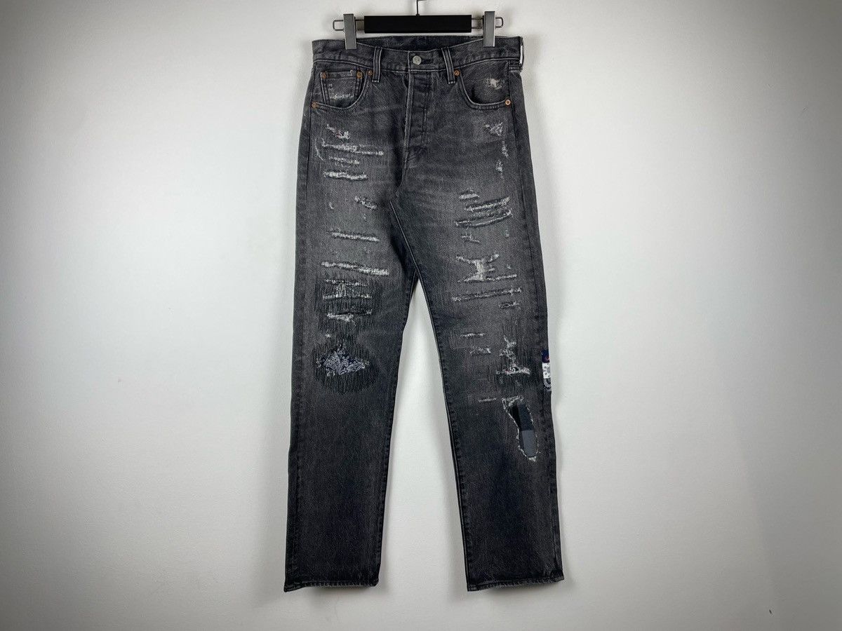 CLOT × Levi's Levi’s x CLOT UNIONRAIL 501 Jeans Size US 30 / EU 46 - 6 Thumbnail