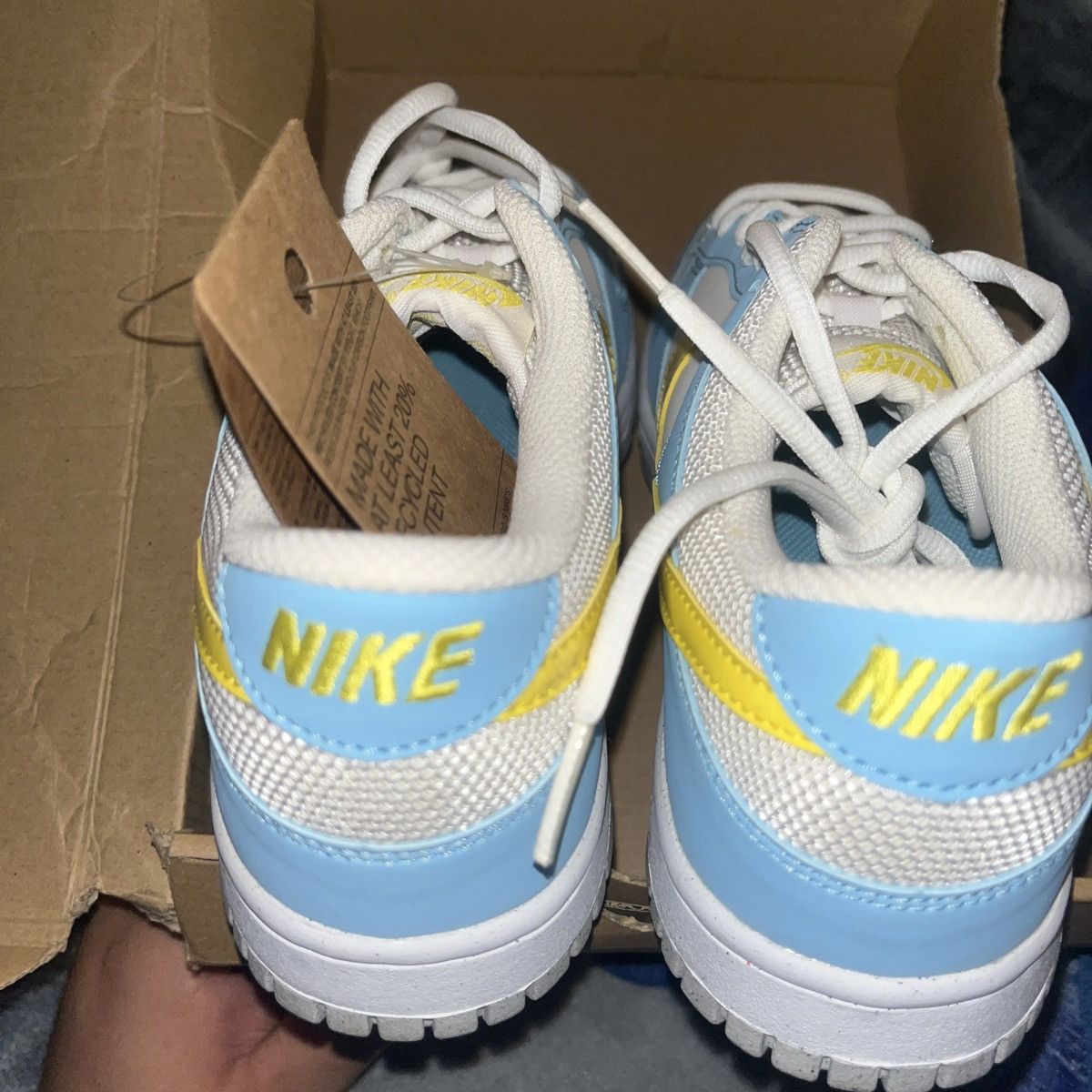 Nike Nike Dunk Low Homer Simpson GS Size US 7 / EU 40 - 4 Thumbnail