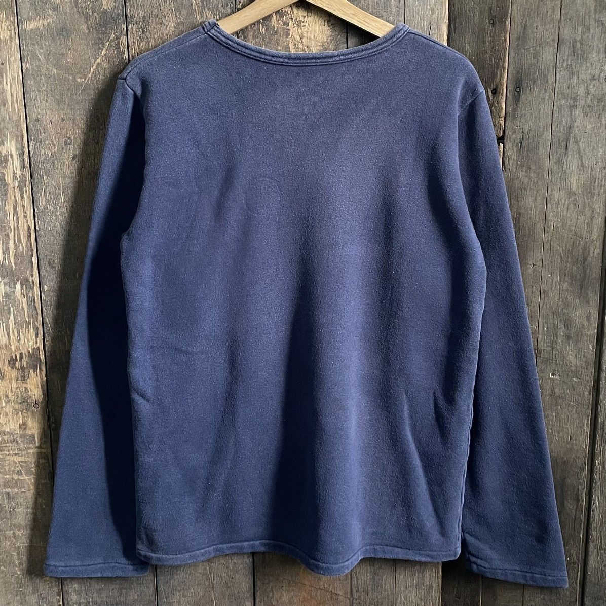 Hai Sporting Gear × Issey Miyake × Vintage Vintage Hai Sporting Gear Sunfaded Crewneck Sweatshirt Size US M / EU 48-50 / 2 - 10 Thumbnail