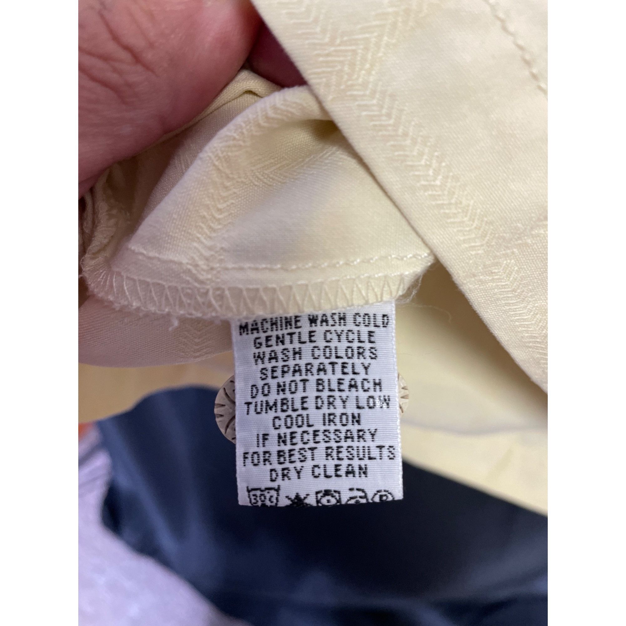 Tommy Bahama Tommy Bahama Mens Yellow All Silk Button Down Dress Shirt Si Size US L / EU 52-54 / 3 - 10 Thumbnail