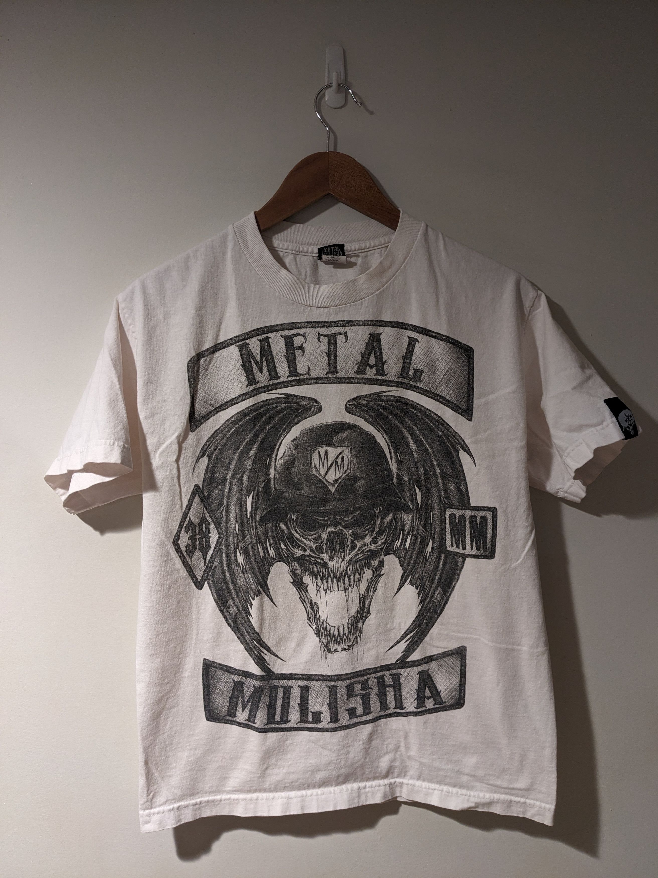 Metal Mulisha × Vintage Vintage Y2K Metal Mulisha Motocross Skull Medium T-Shirt Size US M / EU 48-50 / 2 - 1 Thumbnail