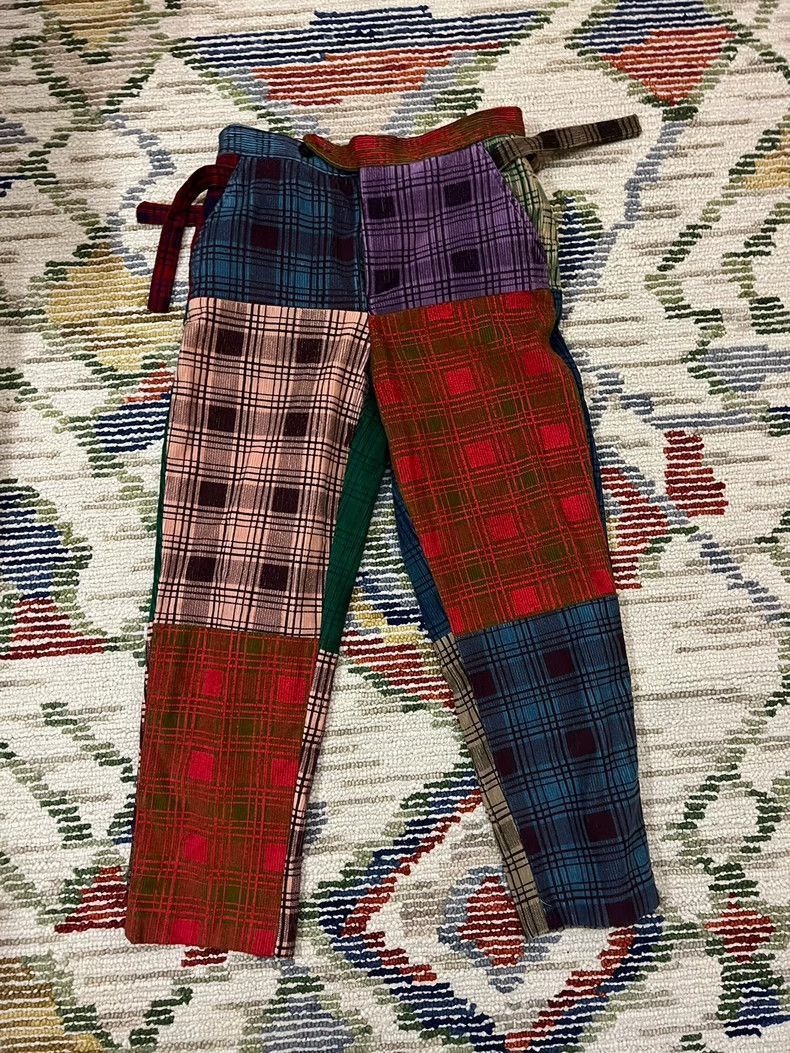 Bode bode Plaid spliced straight pants- Size US 32 / EU 48 - 1 Thumbnail