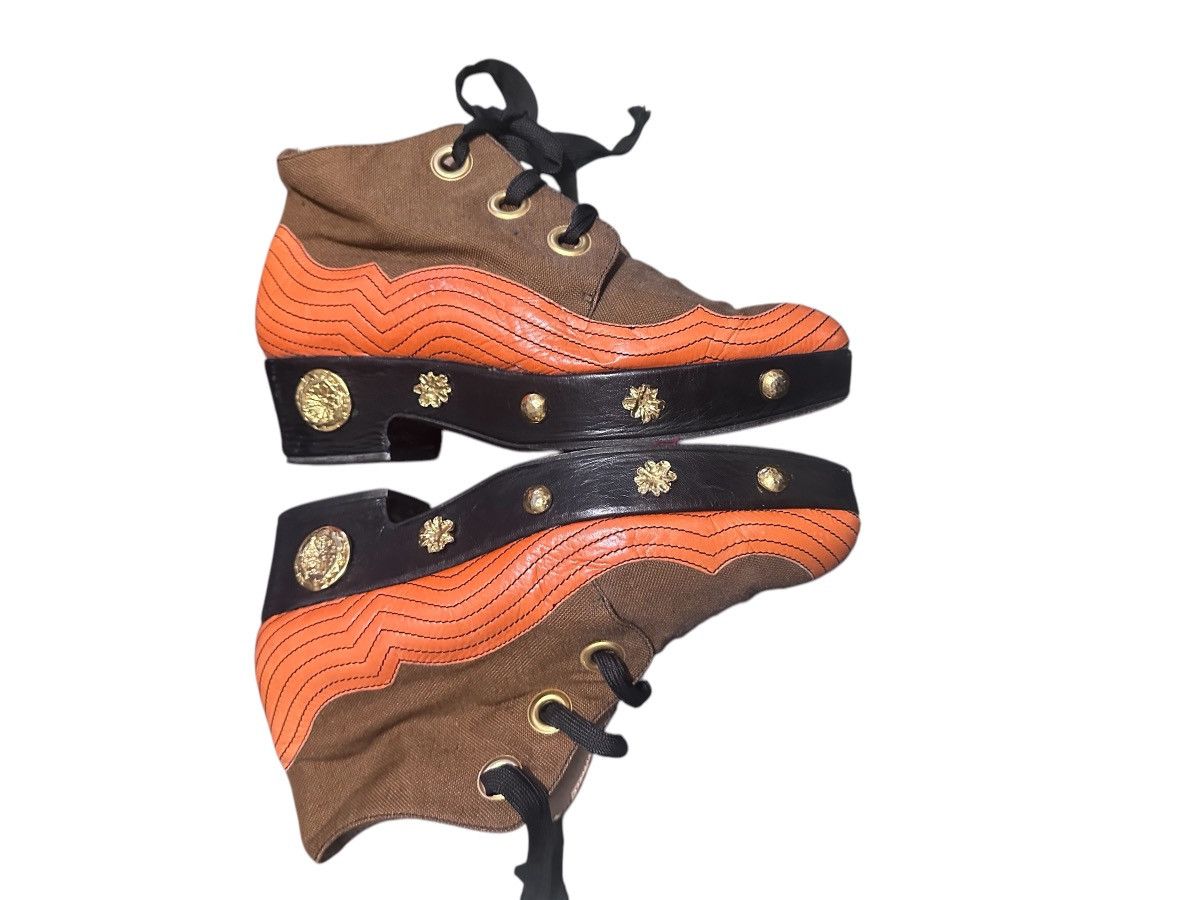 Christian Lacroix Vintage brown orange gold details Size US 8 / IT 38 - 1 Thumbnail