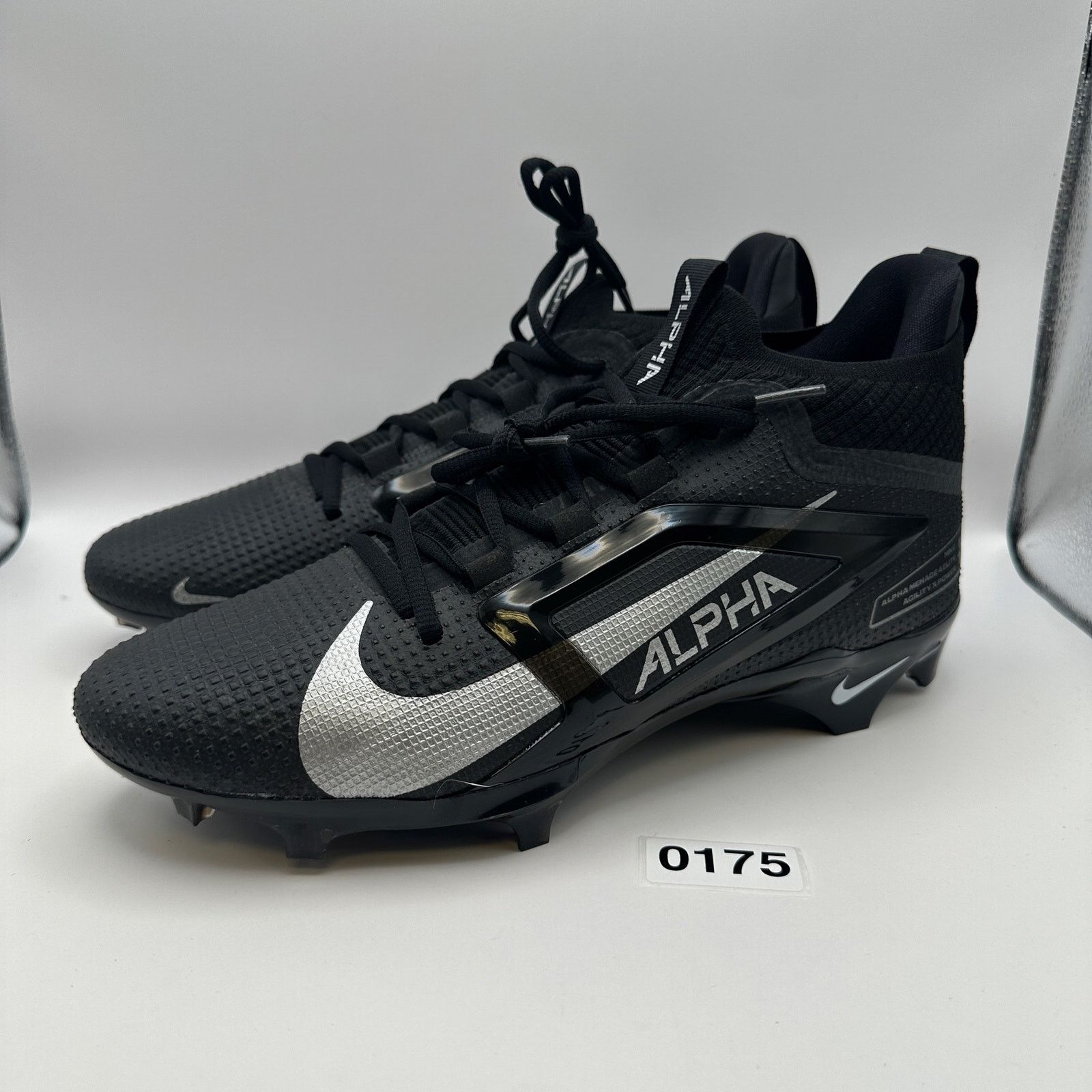 Nike NIKE Men's 10.5 Alpha Elite 4 Menace Football Cleats Size US 10.5 / EU 43-44 - 1 Thumbnail