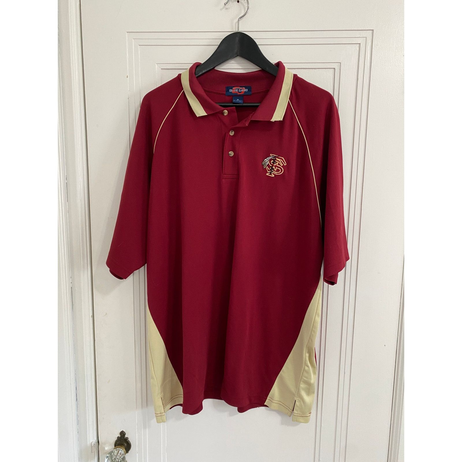 NCAA Florida State University Seminoles Polo Shirt Size XL Size US XL / EU 56 / 4 - 1 Thumbnail