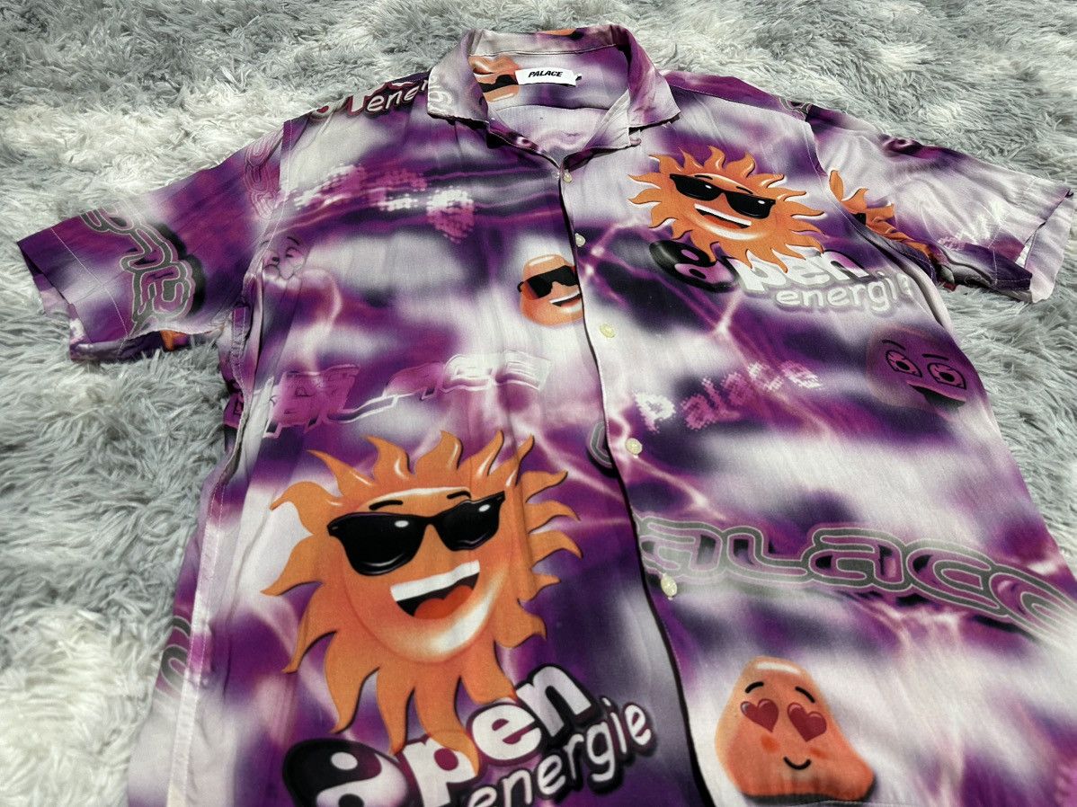 Palace 🔥Rare Palace Rayon Shirt Open Energy Size US L / EU 52-54 / 3 - 2 Thumbnail