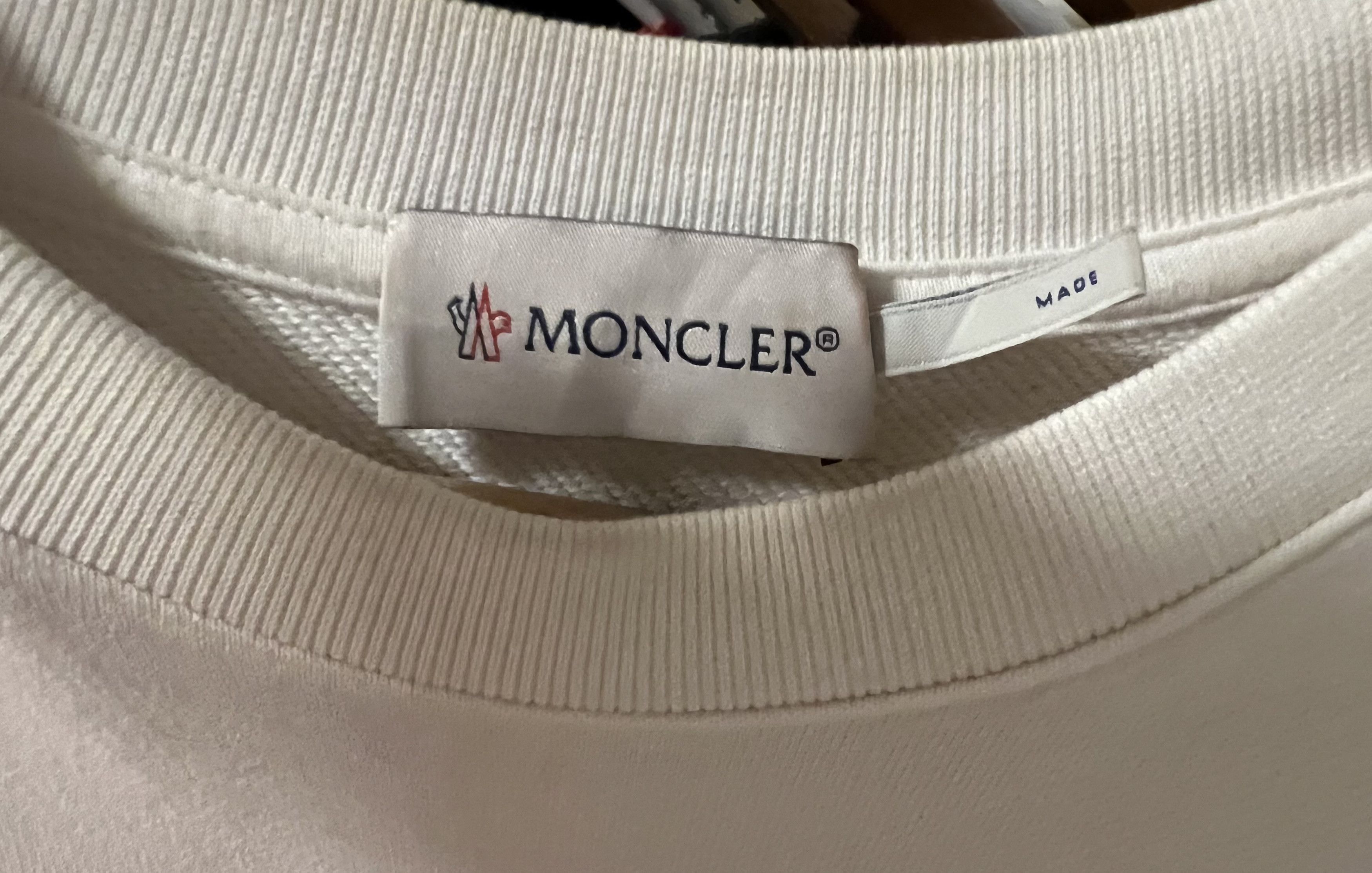 Moncler Moncler Embroidered Sweatshirt Size US M / EU 48-50 / 2 - 4 Thumbnail