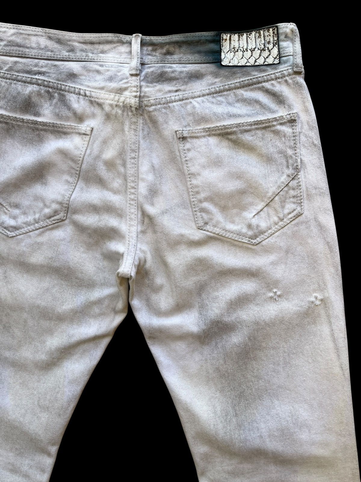 GOSTAR DE FUGA Fuga Dirty Marble Distressed Denim Size US 30 / EU 46 - 8 Thumbnail
