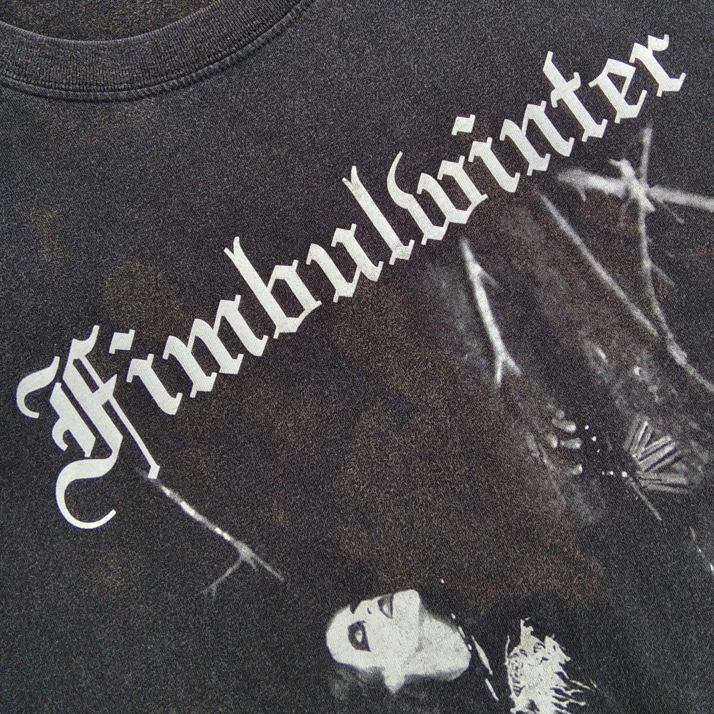 Band Tees Vintage 00's FIMBULWINTER "Servants of Sorcery" T-Shirt Size US XL / EU 56 / 4 - 4 Thumbnail