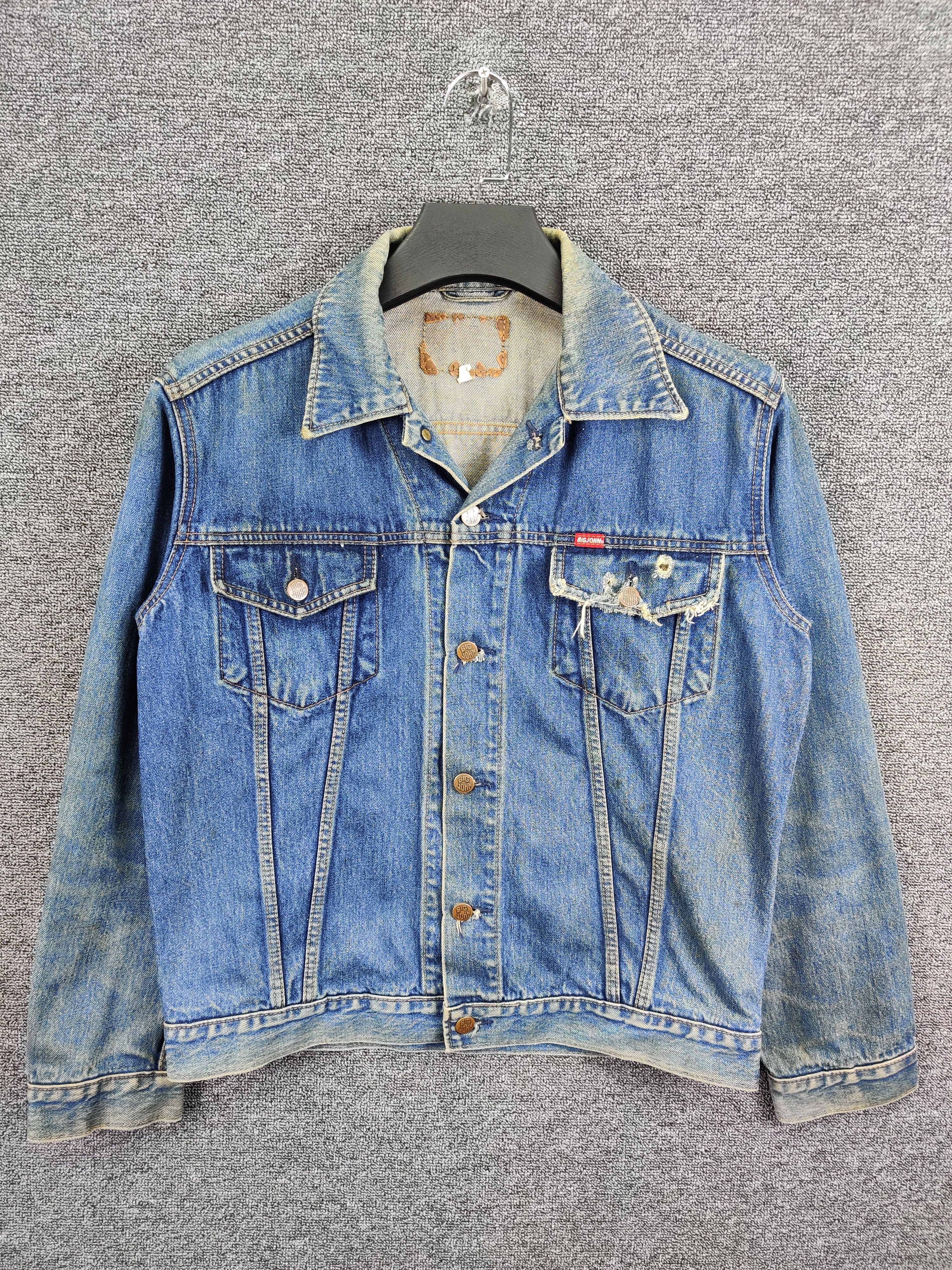 Big John × Japanese Brand Big John Japan Denim Trucker Jacket