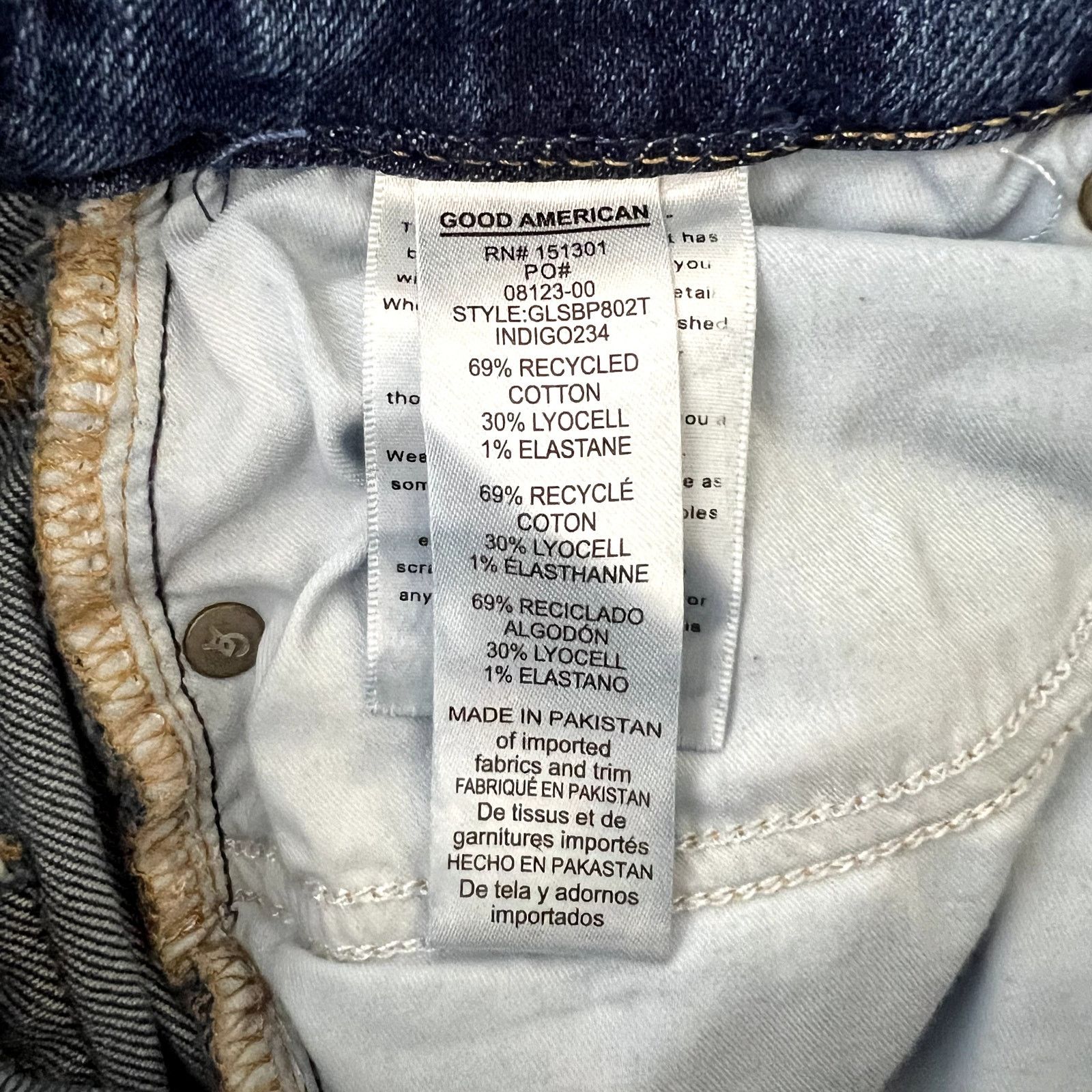Good American Good American Good Legs High Rise Jeans Size 28" / US 6 / IT 42 - 7 Thumbnail