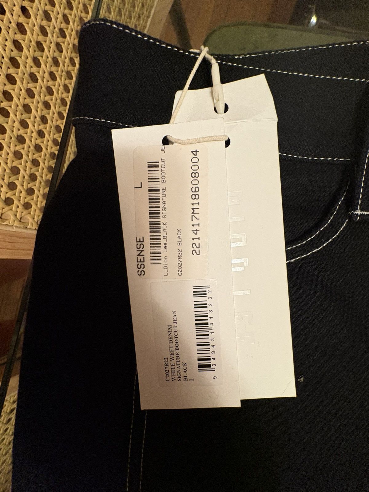 Dion Lee Dion Lee Flair Denim with white accent stitching Size US 35 - 3 Thumbnail