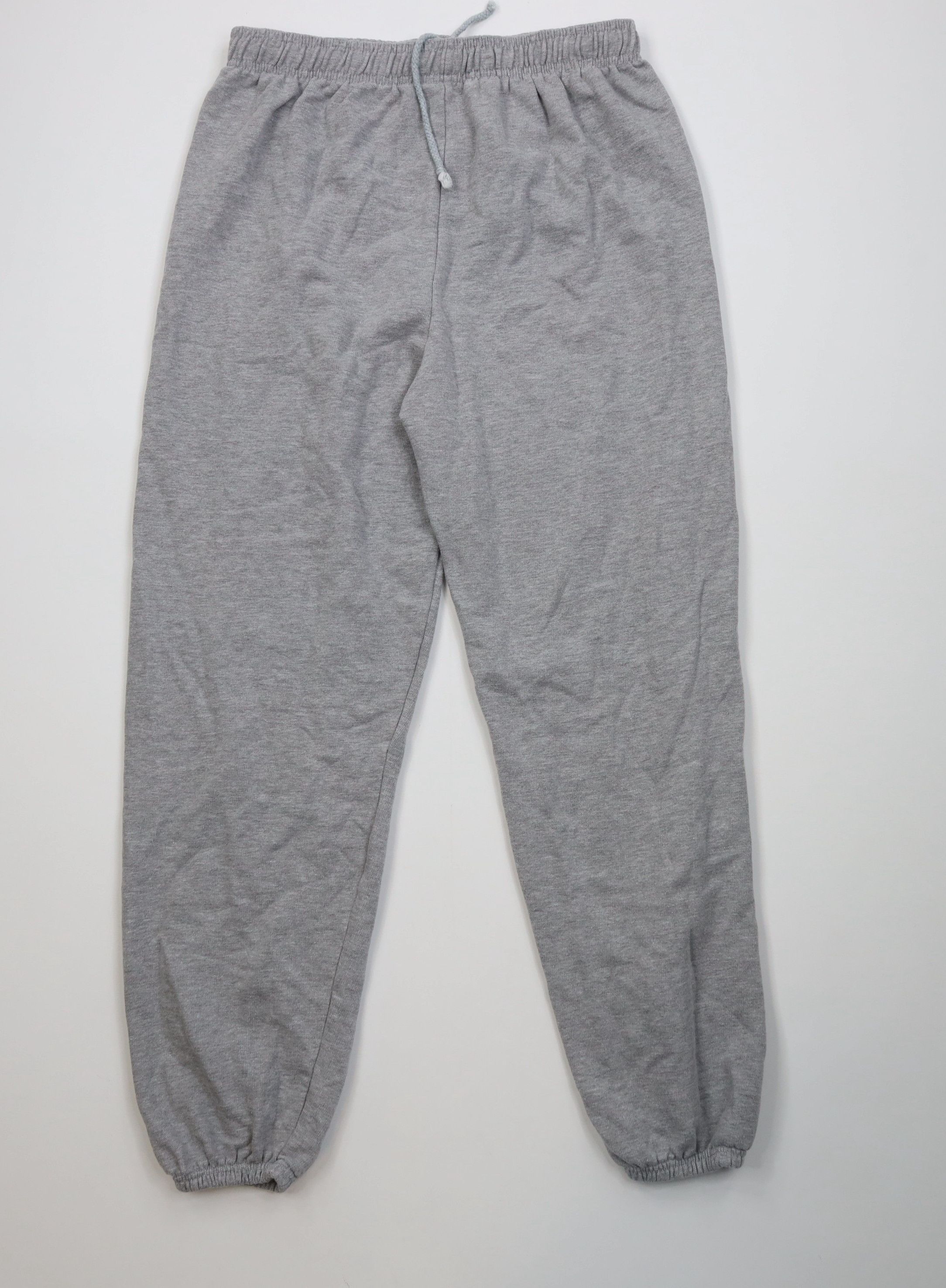 Vintage Vintage 90s Streetwear Cuffed Sweatpants Joggers Gray Size US 36 / EU 52 - 1 Thumbnail